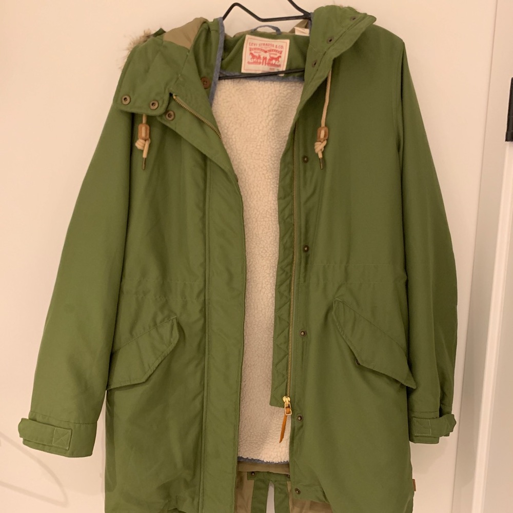 SOLD Levi’s Fishtail Parka XSmall - Picture 2 of 12